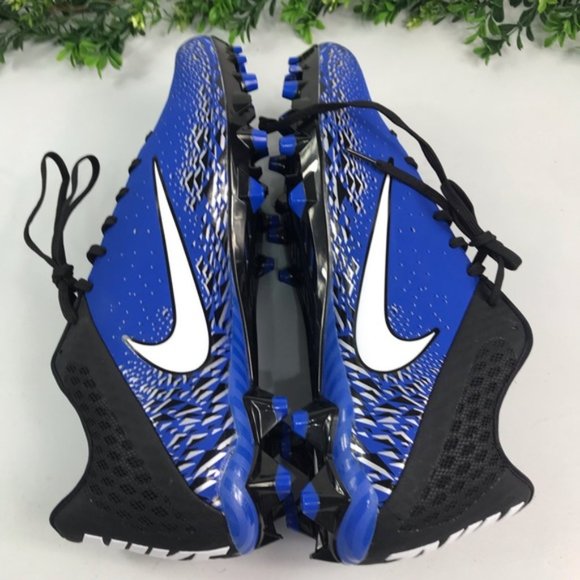 Nike Men’s Blue White Vapor Speed Football Cleats Brand New Size 15 main image 4